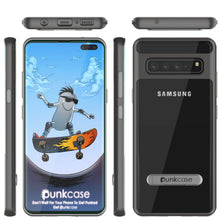 Load image into Gallery viewer, Galaxy S10 5G Case, PUNKcase [LUCID 3.0 Series] [Slim Fit] Armor Cover w/ Integrated Screen Protector [Grey]
