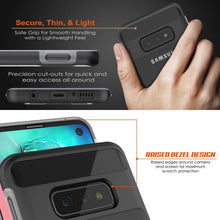 Load image into Gallery viewer, Galaxy S10e Case, PUNKcase [LUCID 3.0 Series] [Slim Fit] [Clear Back] Armor Cover w/ Integrated Screen Protector
