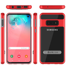 Load image into Gallery viewer, Galaxy S10e Case, PUNKcase [LUCID 3.0 Series] [Slim Fit] Armor Cover w/ Integrated Screen Protector [Red]

