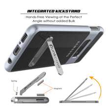 Load image into Gallery viewer, Galaxy S10e Case, PUNKcase [LUCID 3.0 Series] [Slim Fit] Armor Cover w/ Integrated Screen Protector [Silver]
