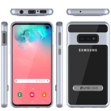 Load image into Gallery viewer, Galaxy S10e Case, PUNKcase [LUCID 3.0 Series] [Slim Fit] Armor Cover w/ Integrated Screen Protector [Silver]
