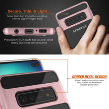 Load image into Gallery viewer, Galaxy S10+ Plus Case, PUNKcase [LUCID 3.0 Series] [Slim Fit] Armor Cover w/ Integrated Screen Protector [Rose Gold]
