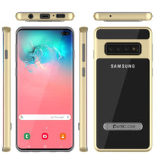 Load image into Gallery viewer, Galaxy S10 Case, PUNKcase [LUCID 3.0 Series] [Slim Fit] Armor Cover w/ Integrated Screen Protector [Gold]

