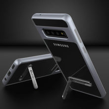 Load image into Gallery viewer, Galaxy S10 Case, PUNKcase [LUCID 3.0 Series] [Slim Fit] Armor Cover w/ Integrated Screen Protector [Silver]
