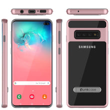 Load image into Gallery viewer, Galaxy S10+ Plus Case, PUNKcase [LUCID 3.0 Series] [Slim Fit] Armor Cover w/ Integrated Screen Protector [Rose Gold]

