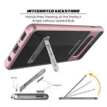 Load image into Gallery viewer, Galaxy S10+ Plus Case, PUNKcase [LUCID 3.0 Series] [Slim Fit] Armor Cover w/ Integrated Screen Protector [Rose Gold]

