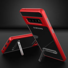 Load image into Gallery viewer, Galaxy S10 Case, PUNKcase [LUCID 3.0 Series] [Slim Fit] Armor Cover w/ Integrated Screen Protector [Red]

