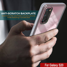 Load image into Gallery viewer, Galaxy S20 Case, PUNKcase [LUCID 3.0 Series] [Slim Fit] Armor Cover w/ Integrated Screen Protector [Silver]
