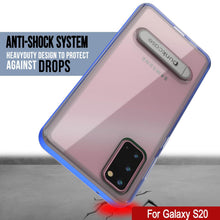 Load image into Gallery viewer, Galaxy S20 Case, PUNKcase [LUCID 3.0 Series] [Slim Fit] Armor Cover w/ Integrated Screen Protector [Blue]
