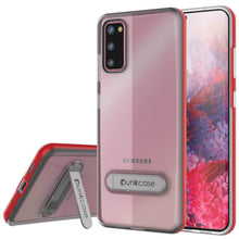 Load image into Gallery viewer, Galaxy S20 Case, PUNKcase [LUCID 3.0 Series] [Slim Fit] Armor Cover w/ Integrated Screen Protector [Red]
