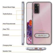 Load image into Gallery viewer, Galaxy S20 Case, PUNKcase [LUCID 3.0 Series] [Slim Fit] Armor Cover w/ Integrated Screen Protector [Silver]
