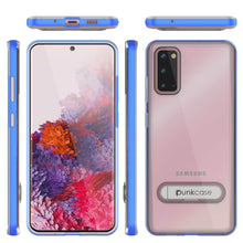 Load image into Gallery viewer, Galaxy S20 Case, PUNKcase [LUCID 3.0 Series] [Slim Fit] Armor Cover w/ Integrated Screen Protector [Blue]
