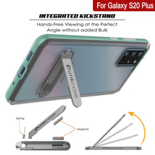 Load image into Gallery viewer, Galaxy S20+ Plus Case, PUNKcase [LUCID 3.0 Series] [Slim Fit] Armor Cover w/ Integrated Screen Protector [Teal]
