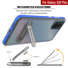 Load image into Gallery viewer, Galaxy S20+ Plus Case, PUNKcase [LUCID 3.0 Series] [Slim Fit] Armor Cover w/ Integrated Screen Protector [Blue]

