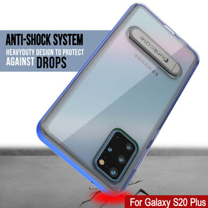 Galaxy S20+ Plus Case, PUNKcase [LUCID 3.0 Series] [Slim Fit] Armor Cover w/ Integrated Screen Protector [Blue]