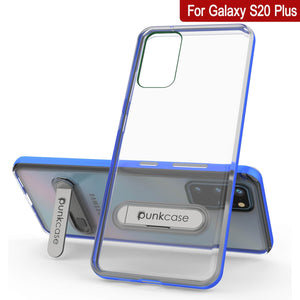 Galaxy S20+ Plus Case, PUNKcase [LUCID 3.0 Series] [Slim Fit] Armor Cover w/ Integrated Screen Protector [Blue]