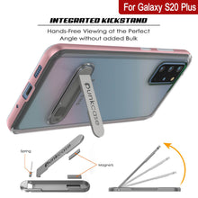 Load image into Gallery viewer, Galaxy S20+ Plus Case, PUNKcase [LUCID 3.0 Series] [Slim Fit] Armor Cover w/ Integrated Screen Protector [Rose Gold]
