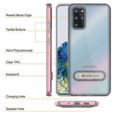 Load image into Gallery viewer, Galaxy S20+ Plus Case, PUNKcase [LUCID 3.0 Series] [Slim Fit] Armor Cover w/ Integrated Screen Protector [Rose Gold]
