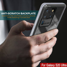 Load image into Gallery viewer, Galaxy S20 Ultra Case, PUNKcase [LUCID 3.0 Series] [Slim Fit] Armor Cover w/ Integrated Screen Protector [Silver]
