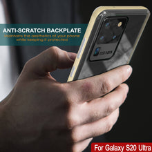 Load image into Gallery viewer, Galaxy S20 Ultra Case, PUNKcase [LUCID 3.0 Series] [Slim Fit] Armor Cover w/ Integrated Screen Protector [Gold]

