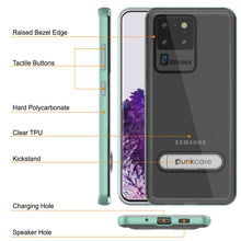 Load image into Gallery viewer, Galaxy S20 Ultra Case, PUNKcase [LUCID 3.0 Series] [Slim Fit] Armor Cover w/ Integrated Screen Protector [Teal]
