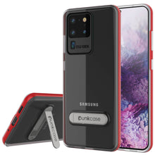 Load image into Gallery viewer, Galaxy S20 Ultra Case, PUNKcase [LUCID 3.0 Series] [Slim Fit] Armor Cover w/ Integrated Screen Protector [Red]
