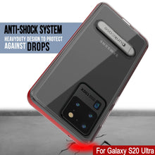Load image into Gallery viewer, Galaxy S20 Ultra Case, PUNKcase [LUCID 3.0 Series] [Slim Fit] Armor Cover w/ Integrated Screen Protector [Red]
