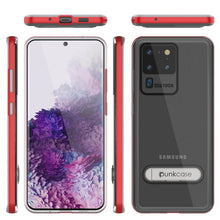Load image into Gallery viewer, Galaxy S20 Ultra Case, PUNKcase [LUCID 3.0 Series] [Slim Fit] Armor Cover w/ Integrated Screen Protector [Red]
