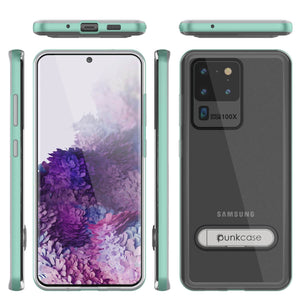 Galaxy S20 Ultra Case, PUNKcase [LUCID 3.0 Series] [Slim Fit] Armor Cover w/ Integrated Screen Protector [Teal]