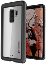 Load image into Gallery viewer, Galaxy S9+ Plus Rugged Heavy Duty Case | Atomic Slim Series [Black]
