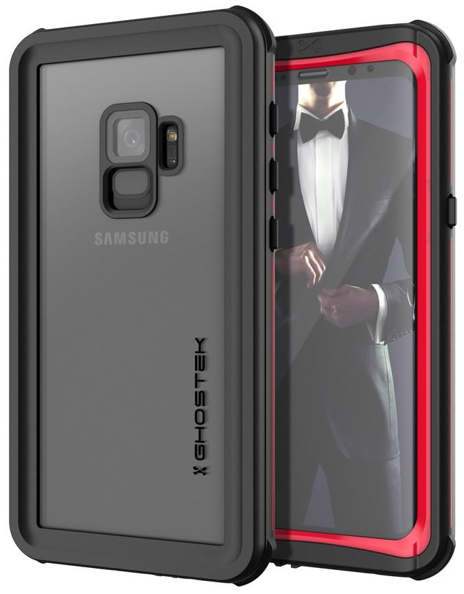 Galaxy S9 Rugged Waterproof Case | Nautical Series [Red]