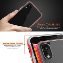 Load image into Gallery viewer, iPhone XR Case, PUNKcase [LUCID 3.0 Series] [Slim Fit] Armor Cover w/ Integrated Screen Protector [Red]
