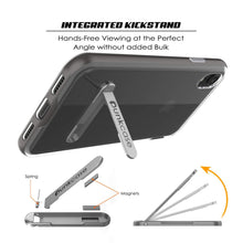Load image into Gallery viewer, iPhone XR Case, PUNKcase [LUCID 3.0 Series] [Slim Fit] Armor Cover w/ Integrated Screen Protector [Grey]
