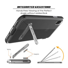 Load image into Gallery viewer, iPhone XR Case, PUNKcase [LUCID 3.0 Series] [Slim Fit] Armor Cover w/ Integrated Screen Protector [Black]
