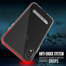 Load image into Gallery viewer, iPhone XR Case, PUNKcase [LUCID 3.0 Series] [Slim Fit] Armor Cover w/ Integrated Screen Protector [Red]
