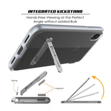 Load image into Gallery viewer, iPhone XR Case, PUNKcase [LUCID 3.0 Series] [Slim Fit] Armor Cover w/ Integrated Screen Protector [Silver]
