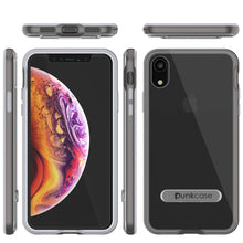 Load image into Gallery viewer, iPhone XR Case, PUNKcase [LUCID 3.0 Series] [Slim Fit] Armor Cover w/ Integrated Screen Protector [Grey]
