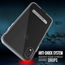 Load image into Gallery viewer, iPhone XR Case, PUNKcase [LUCID 3.0 Series] [Slim Fit] Armor Cover w/ Integrated Screen Protector [Silver]
