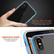 Load image into Gallery viewer, iPhone XS Max Case, PUNKcase [LUCID 3.0 Series] [Slim Fit] Armor Cover w/ Integrated Screen Protector [Blue]
