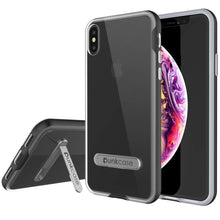 Load image into Gallery viewer, iPhone XS Max Case, PUNKcase [LUCID 3.0 Series] [Slim Fit] Armor Cover w/ Integrated Screen Protector [Black]
