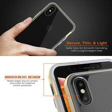 Load image into Gallery viewer, iPhone XS Max Case, PUNKcase [LUCID 3.0 Series] [Slim Fit] Armor Cover w/ Integrated Screen Protector [Gold]
