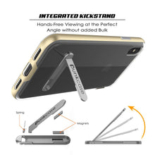 Load image into Gallery viewer, iPhone XS Max Case, PUNKcase [LUCID 3.0 Series] [Slim Fit] Armor Cover w/ Integrated Screen Protector [Gold]
